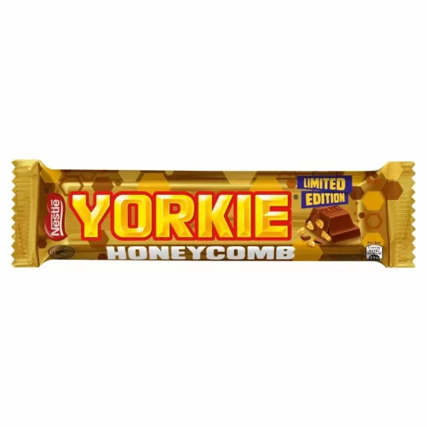 Yorkie Honeycomb Milk Chocolate Bar 42gx24