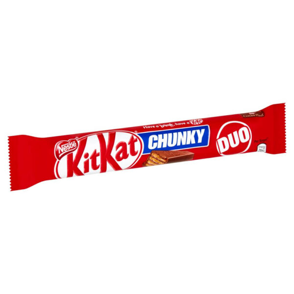 Kit Kat Chunky Duo Milk Chocolate Chocolate Bar 64g x 24