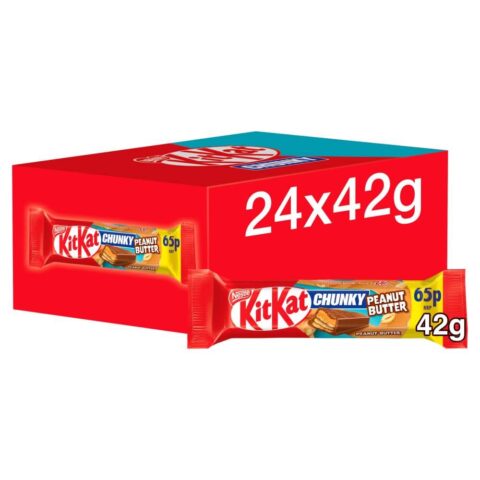 Kit Kat Chunky Peanut Butter Chocolate Bar 42g