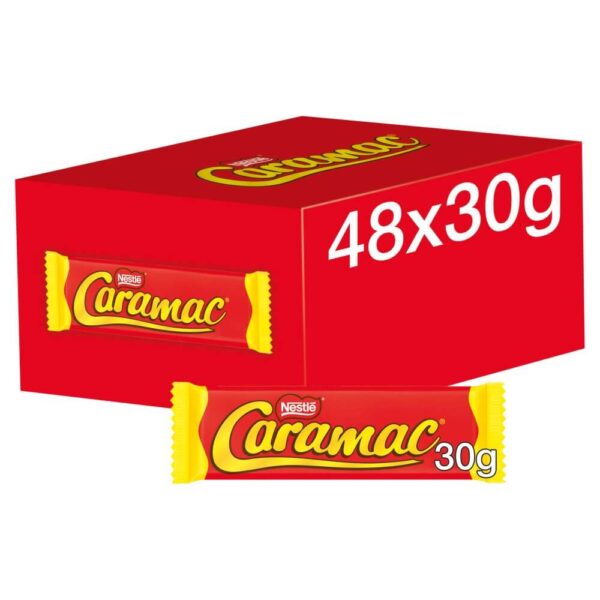 Caramac Caramel Chocolate Bar 30g x 48