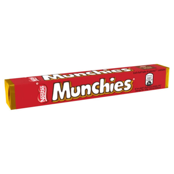 Munchies Milk Chocolate Tube 52g x 36