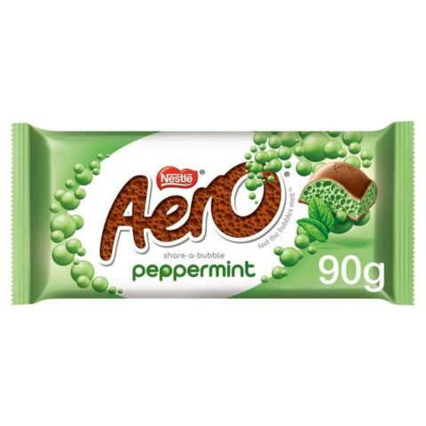 Nestle Aero Peppermint Mint Chocolate Sharing Bar 90g