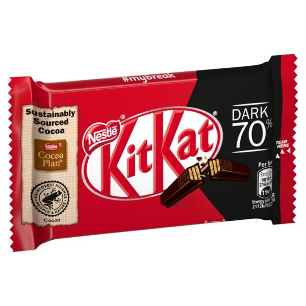 Kit Kat 4 Finger Dark Chocolate Bar 41.5 gx24