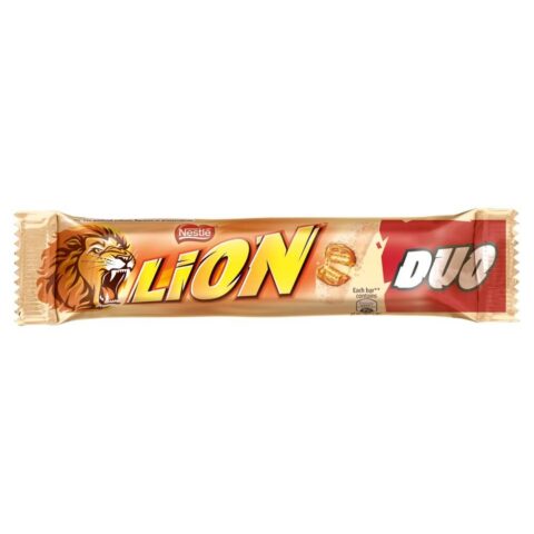 Lion White Chocolate Duo Bar 60g x 28