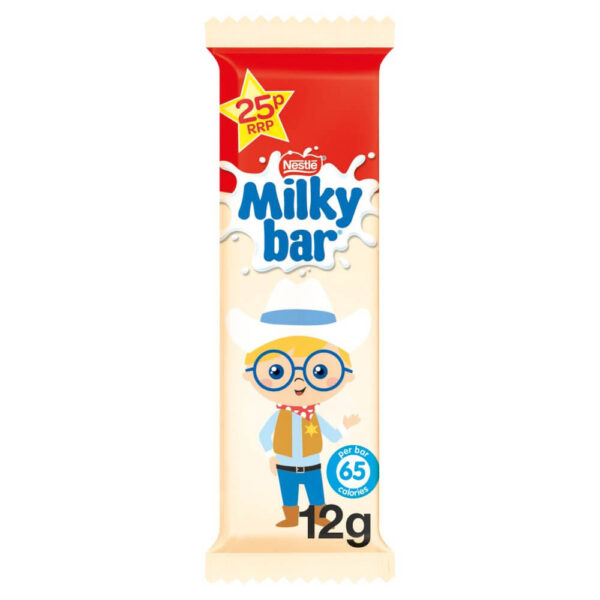 Milkybar White Chocolate Kid Bar 12g PMP25px54