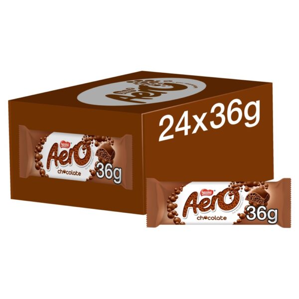 Aero Milk Chocolate Bar 36g x 24