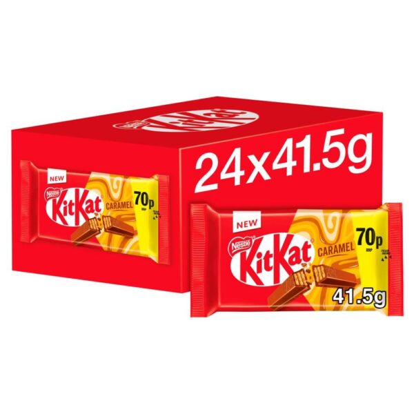 Kit Kat 4 Finger Caramel Milk Chocolate Bar