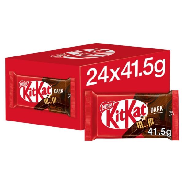 Kit Kat 4 Finger Dark Chocolate Bar 41.5 gx24