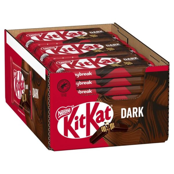 Kit Kat 4 Finger Dark Chocolate Bar 41.5 gx24