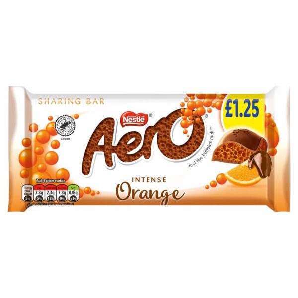 Aero Orange Chocolate Sharing Bar 90g