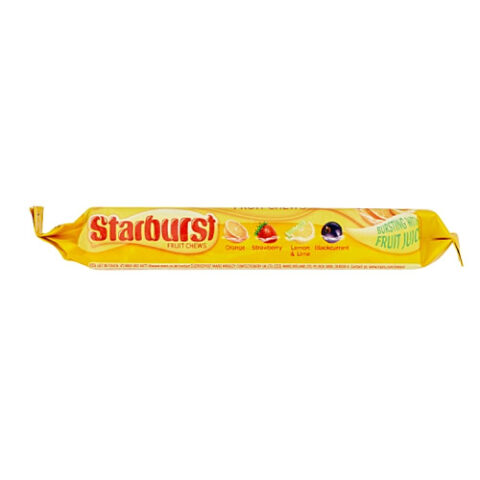 Starburst Vegan Chewy Fruit Flavoured Sweets 45g x 24