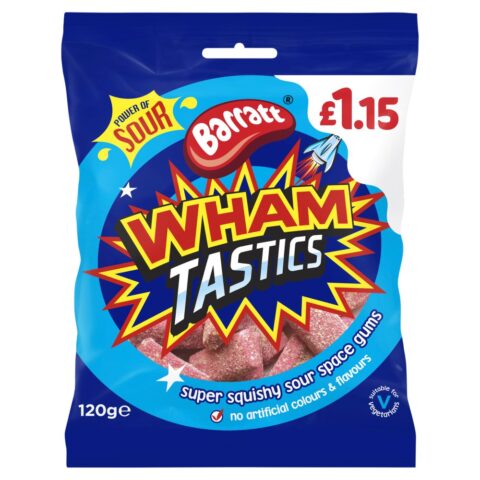 Barratt Wham Tastics 120g x 12