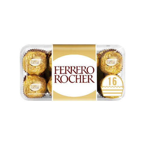 Ferrero Rocher Chocolate Pralines Gift Box of Chocolate 16 Pieces (200g) x 5