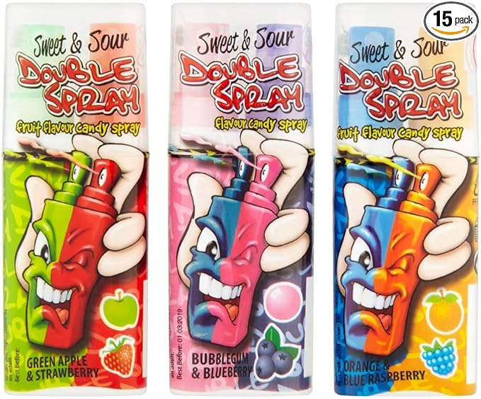 Double Spray Fruit Flavour Candy Spray 12ml