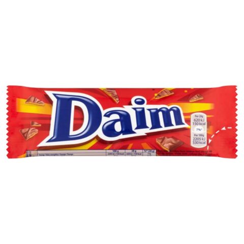 Daim Chocolate Bar 28g x 36