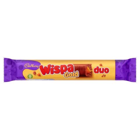 Cadbury Wispa Gold Duo Chocolate Bar 67g x 32
