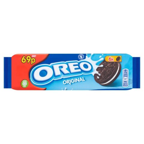 Oreo Original Sandwich Biscuit Snack Pack 69p PMP 66g x 20