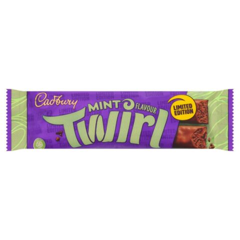 Cadbury Limited Edition Mint Flavour Twirl 43g x 48