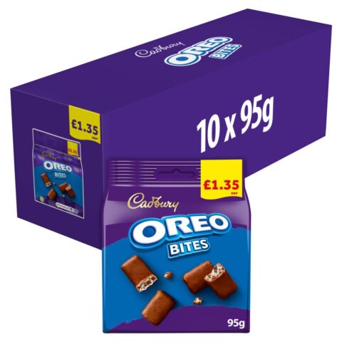 Cadbury Oreo Bites Chocolate Bag £1.25 PMP 95g x 10