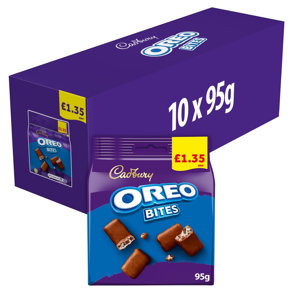 Cadbury Oreo Bites Chocolate Bag £1.25 PMP 95g x 10
