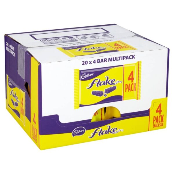 Cadbury Flake Chocolate Bar 4Pack80gx20