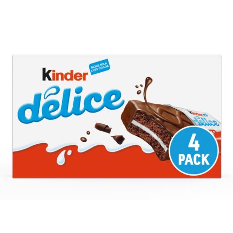 Kinder Delice Cake Bar 4 x 39g x 6