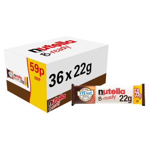 NUTELLA® B-Ready Single Bar 22g x 36