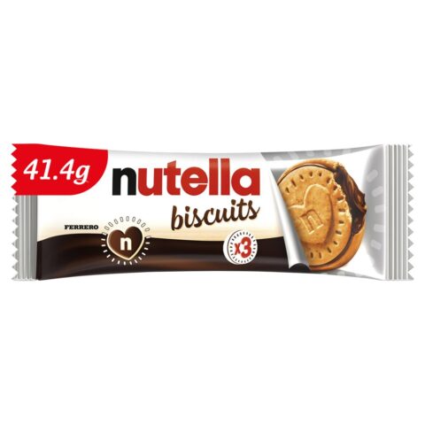 NUTELLA® Biscuits Pack 41.4g - 3 biscuits x 28