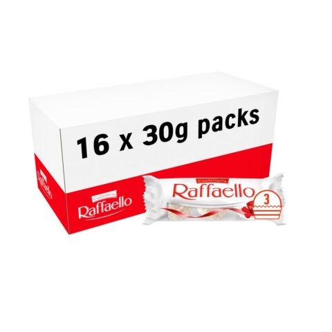 Confetteria Raffaello Pralines Treat Pack 3 Pieces (30g) x 16