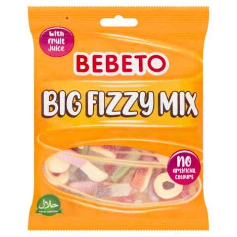 Bebeto Big Fizzy Mix 150g x 10