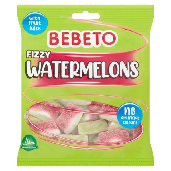 Bebeto Fizzy Watermelons 150g x 10