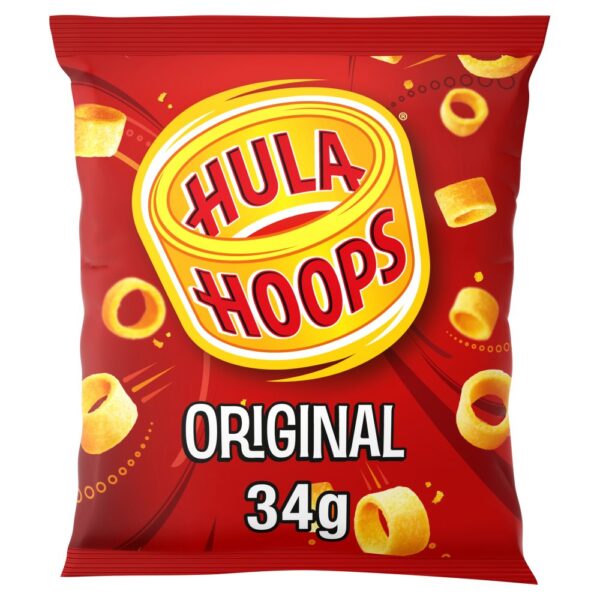 Hula Hoops Original Crisps 34g x 32