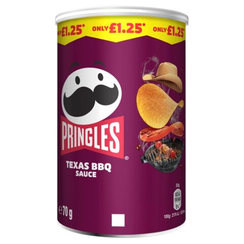 Pringles Texas BBQ Sauce 70g PMP £1.25 x 12