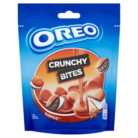 Oreo Chocolate Crunchy Bites Dipped Biscuit Pouch 110g x 8