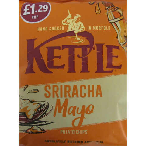 Kettle Chips Sriracha Mayo PM £1.29 x 12