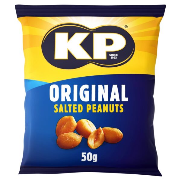 KP Original Salted Peanuts 50g x 21