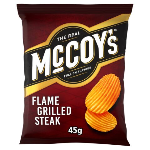 McCoy's Flame Grilled Steak Grab Bag Crisps 45g x 26