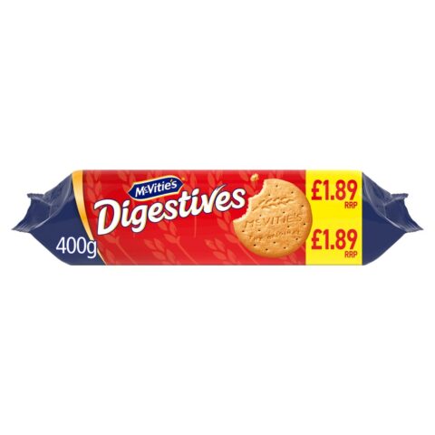 McVitie's Digestives Biscuits 360g PMP £1.89 x 12