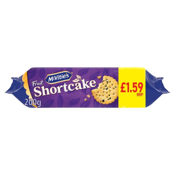 McVitie's Fruit Shortcake 200g x 12