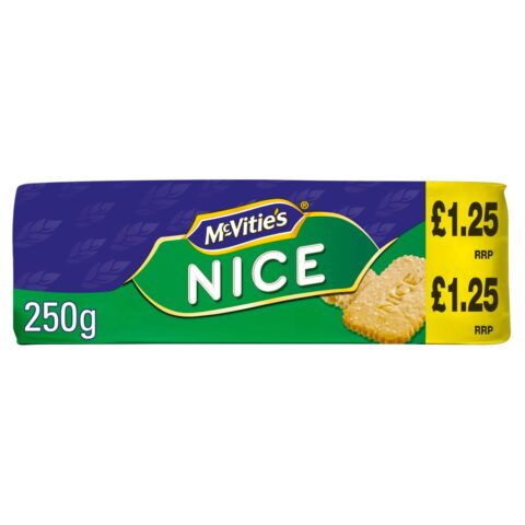 McVitie's Nice 250g x 12