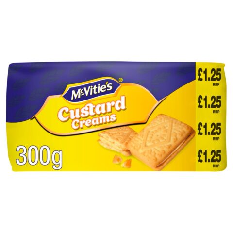 Mcvitie's Custard Creams 300g x 12