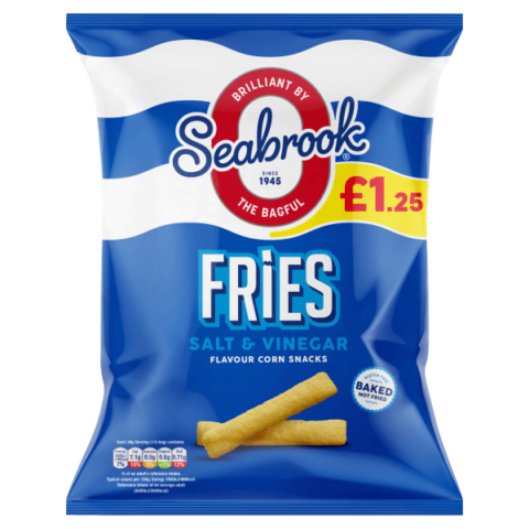 Seabrook Salt & Vinegar Fries £1.25